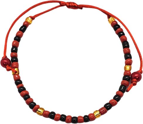 Handmade Santeria Adjustable String Anklet Tobillera in Saudi Arabia