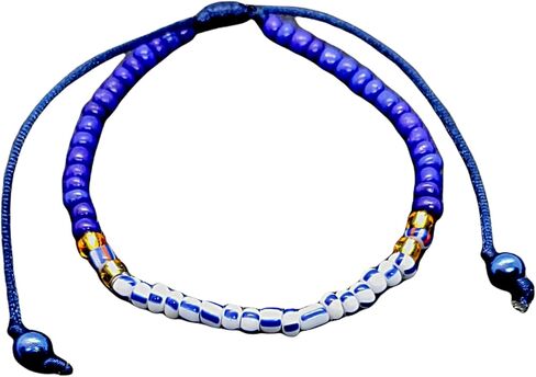 Handmade Santeria Adjustable String Anklet Tobillera in Saudi Arabia