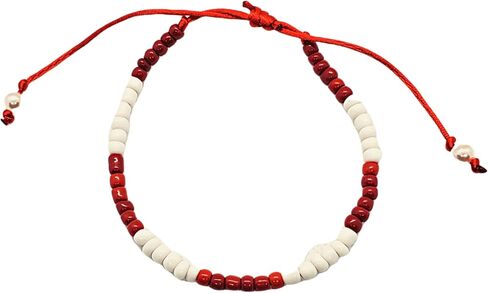 Handmade Santeria Adjustable String Anklet Tobillera in Saudi Arabia