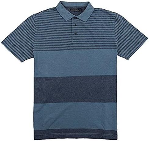 Nautica Men's Short Sleeve Knit Pique Polo Golf Shirt in Saudi Arabia