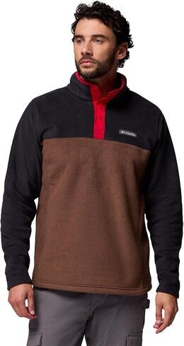Columbia Men's Steens Mountain Half Snap II, Black, 2X Tall in Kuwait