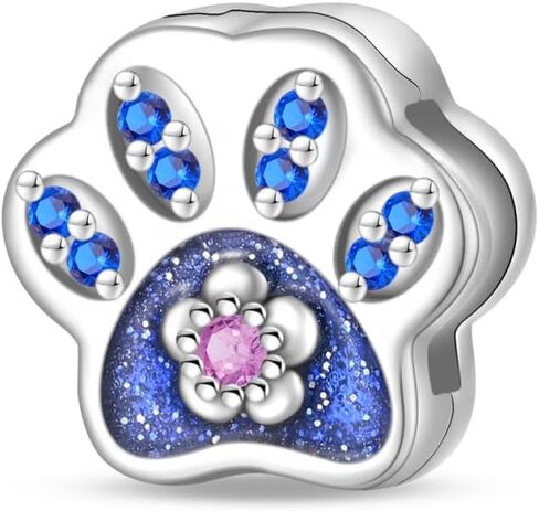 KUNSIR 925 Sterling Silver Clip-On Charm for Reflexions Mesh Bracelet Charm Bead fits Flat charm Bracelets Gift for Women（butterfly） in Kuwait