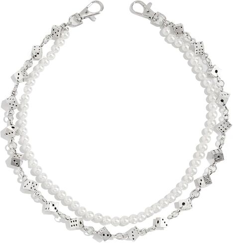 محفظة سلسلة طبقة السراويل سلسلة للرجال النساء الهيب هوب الجينز المفاتيح القوطية Y2K الخصر سلسلة الملابس التبعي in Kuwait