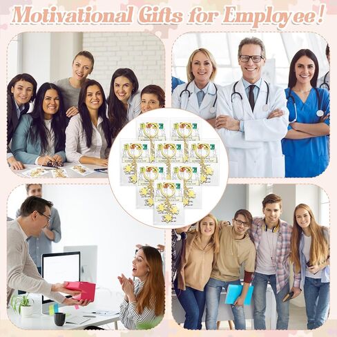 Ecally Employee Appreciation Gift Team Keychain Thank You Card Bag Christmas Gift for VBS Volunteer Worker ASD RBT Favor in Saudi Arabia