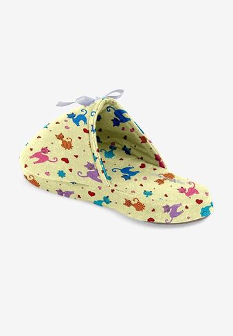 Dreams & Co. Plus Size Cotton Slipper in Saudi Arabia