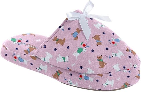 Dreams & Co. Plus Size Cotton Slipper in Saudi Arabia
