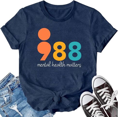 LBP Mental Health Awareness Shirt Women Mental Health Matters Tshirt in Kuwait