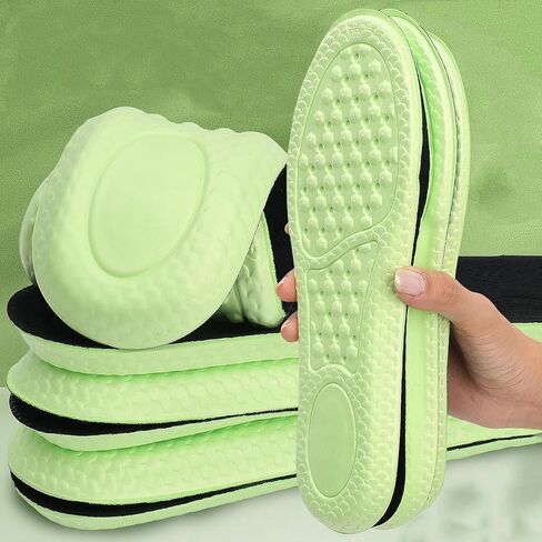 1 Pair Cloud Comfort Insoles for Men & Women - Ultra-Soft Shoe Soles with Memory Foam Cushioning, Arch Support Inserts with Gel Pad for Running, Walking & Boot Shoes (43-44) in Saudi Arabia