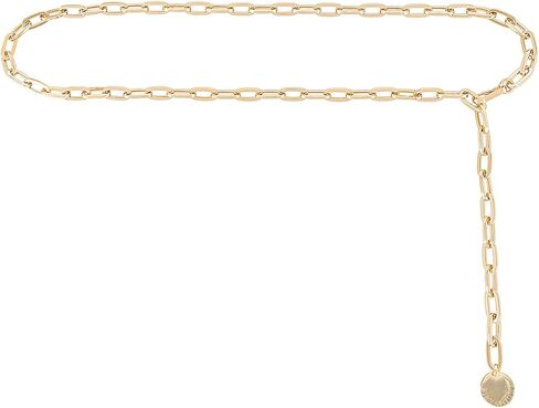 Bi&Yamigeo Paperclip Chain Belt for Women Adjustable Gold Metal Paper Clip Link Waist Chain One Size, 48 Inch Length in Saudi Arabia