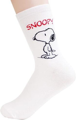 The Peanuts Snoopy Women and teen girls Licensed Socks Collection Socksense (Name_5pairs) in Saudi Arabia