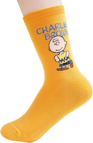 The Peanuts Snoopy Women and teen girls Licensed Socks Collection Socksense (Name_5pairs) in Saudi Arabia