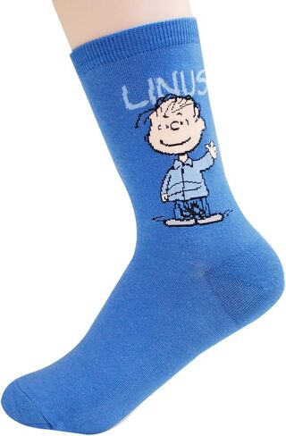 The Peanuts Snoopy Women and teen girls Licensed Socks Collection Socksense (Name_5pairs) in Saudi Arabia