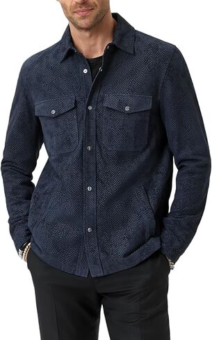 John Varvatos mens Jonah Shirt Jacket in Saudi Arabia