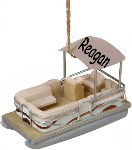 Pontoon Boat Christmas Tree Ornament A0581 in Kuwait