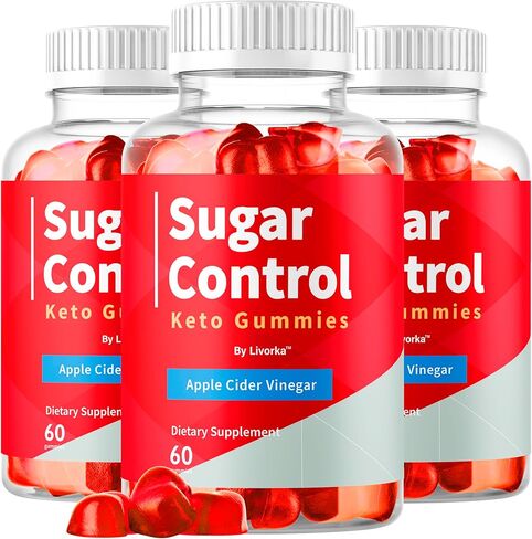 (3 عبوات) علكات Keto من SugarControl - علكات خل التفاح المتقدمة الرسمية من SugarControl، جميعها تدعم المكملات الغذائية الطبيعية، 180 علكة لمدة 3 أشهر in Kuwait