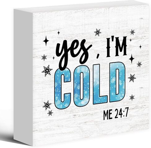 Luipk Blue Winter Christmas Truck Snowman Wood Box Sign Desk Decor, Snowman Christmas Decorations, Winter Wooden Block Sign Decorations for Home Room Wall Tabletop Shelf Decor, 5x5 Inch in Saudi Arabia