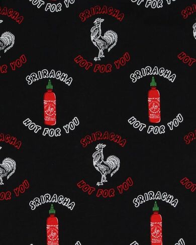 Sriracha Hot Sauce Men's Hot For You Adult Lounge Sleep Pajama Pants Joggers in Saudi Arabia