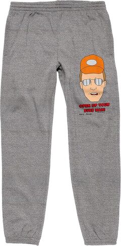 King of the Hill Dale Gribble Open Up Your Eyes Man Men's Heather Gray Joggers in Saudi Arabia