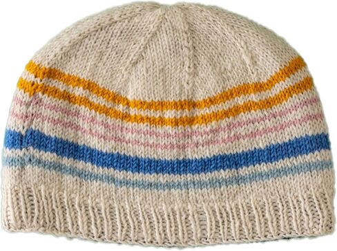Khumjung Hat - Hand Knit 100% Wool Beanie Sherpa Fleece Lined in Saudi Arabia