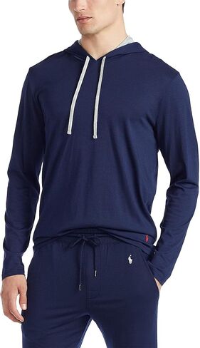 Polo Ralph Lauren Supreme Comfort Loungewear Hoodie Cruise Navy/Andover Heather/Rl2000 Red Pp MD in Saudi Arabia