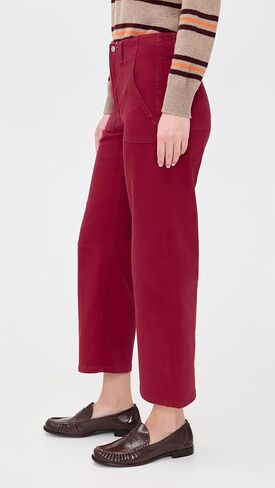 بنطال جينز يوتيليتي الناعم متوسط ​​الارتفاع للنساء in Kuwait