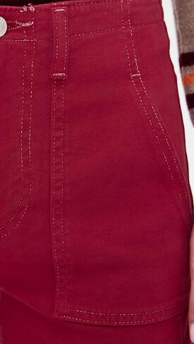 بنطال جينز يوتيليتي الناعم متوسط ​​الارتفاع للنساء in Kuwait