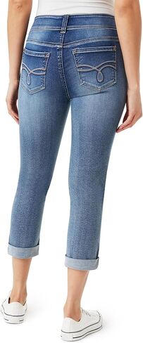 WallFlower Womens Ultra Crop Mid-Rise Insta Soft Juniors (Standard and Plus) in Saudi Arabia