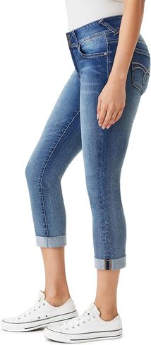 WallFlower Womens Ultra Crop Mid-Rise Insta Soft Juniors (Standard and Plus) in Saudi Arabia