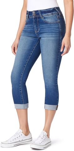 WallFlower Womens Ultra Crop Mid-Rise Insta Soft Juniors (Standard and Plus) in Saudi Arabia