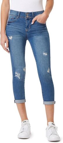 WallFlower Womens Ultra Crop Mid-Rise Insta Soft Juniors (Standard and Plus) in Saudi Arabia