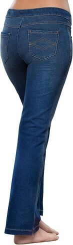 PajamaJeans Womens Bootcut Stretch Denim Vintage Blue Jeans for Women in Saudi Arabia