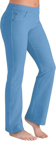 PajamaJeans Womens Bootcut Stretch Denim Vintage Blue Jeans for Women in Saudi Arabia