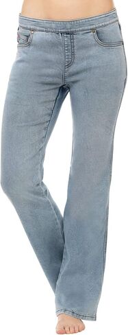 PajamaJeans Womens Bootcut Stretch Denim Vintage Blue Jeans for Women in Saudi Arabia