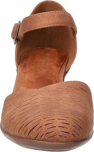 Easy Street Women's Justina Heeled Sandal, Tan, 6.5 Wide in Saudi Arabia