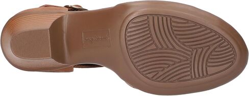 Easy Street Women's Justina Heeled Sandal, Tan, 6.5 Wide in Saudi Arabia