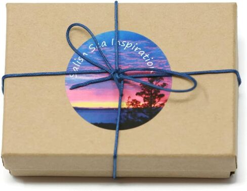 Salish Sea Inspirations 4mm Arizona Turquoise 14K Gold Filled Skinny Ring Sizes 5-8 in Kuwait