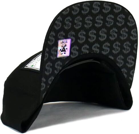 قبعة المال مائة دولار المطرزة Snapback قبعة بيسبول مسطحة in Kuwait