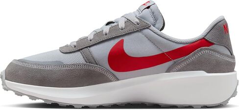 حذاء Nike Waffle Debut للرجال (FJ4195-004، رمادي ذئب/رمادي هادئ/أبيض/أحمر جامعي) in Saudi Arabia