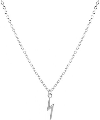 Artmiss Lightning Bolt Pendant Necklace Women Simple Charm Bar Choker Chain Jewelry for Women in Saudi Arabia