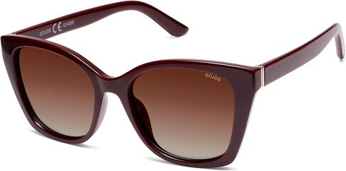 SOJOS Vintage Oversized Cateye Sunglasses Womens UV400 Large Designer Shades Lentes De Sol Para Mujer SJ2634 in Saudi Arabia
