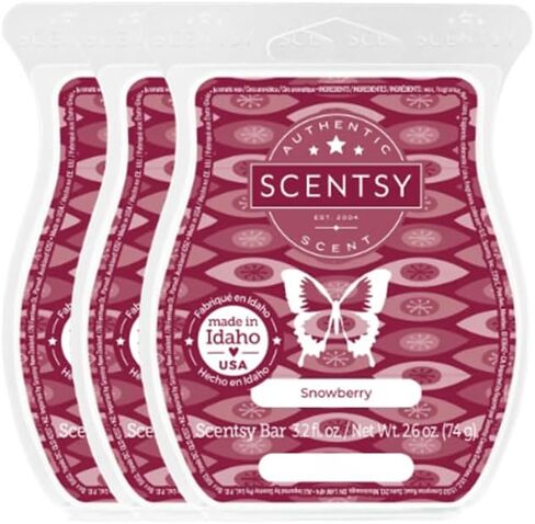 Snowberry, قالب شمع ScentsyHome لتدفئة العطر بوزن 3.2 أونصة، 3 عبوات (3) in Kuwait