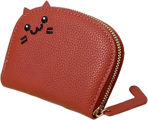 Card Holder Wallet for Women - Slim Minimalist Front Pocket Metal Credit Card Case Purse Organizer (HC-CB-ORB-03) in Saudi Arabia