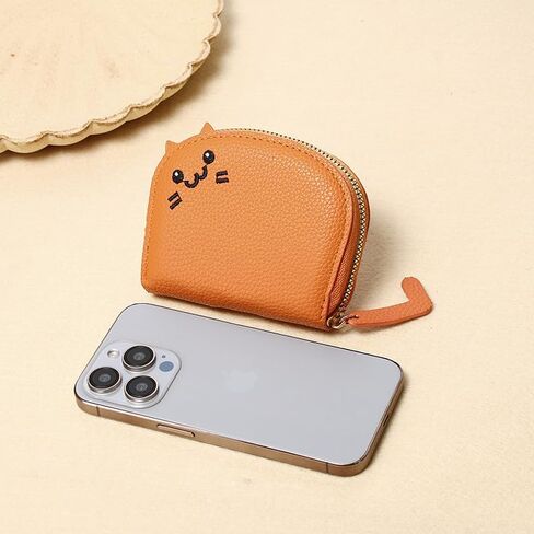 Card Holder Wallet for Women - Slim Minimalist Front Pocket Metal Credit Card Case Purse Organizer (HC-CB-ORB-03) in Saudi Arabia