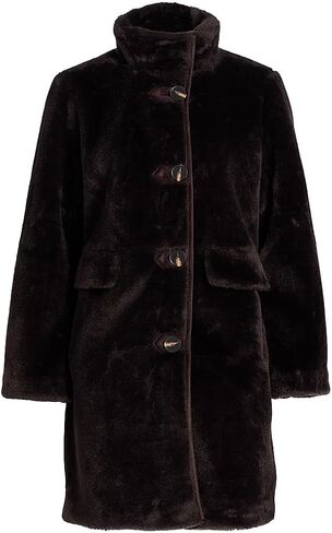 Mercer Collective Faux-Fur Long Coat in Saudi Arabia