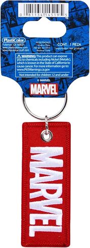 Plasticolor 004519R01 Marvel Brick Logo Embroidered Woven Key Chain in Saudi Arabia