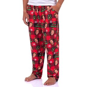 Elf The Movie Men's Santa's Coming! Christmas Tossed Sleep Pajama Pants For Adults in Saudi Arabia