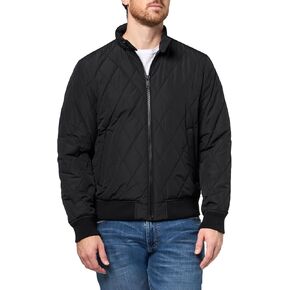 DOCKERS mens Diamond Quilted Stand Collar Bomber in Saudi Arabia