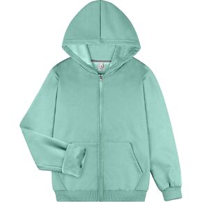 Men’s Fleece Lined Zip Up Hoodie – Soft Cotton-Blend Winter Sweatshirt Jacket, Relaxed Fit with Kangaroo Pockets in Saudi Arabia