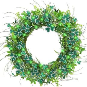 22" Lavender Wreath Spring Wreaths for Front Door Purple Flower Wreath with Green Leaves Farmhouse Wreath for Home Wall Window Porch Summer Garden Decor in Kuwait