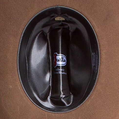 Justin Men's Plains 2X Wool Cowboy Hat Brown 7 5/8 in Saudi Arabia